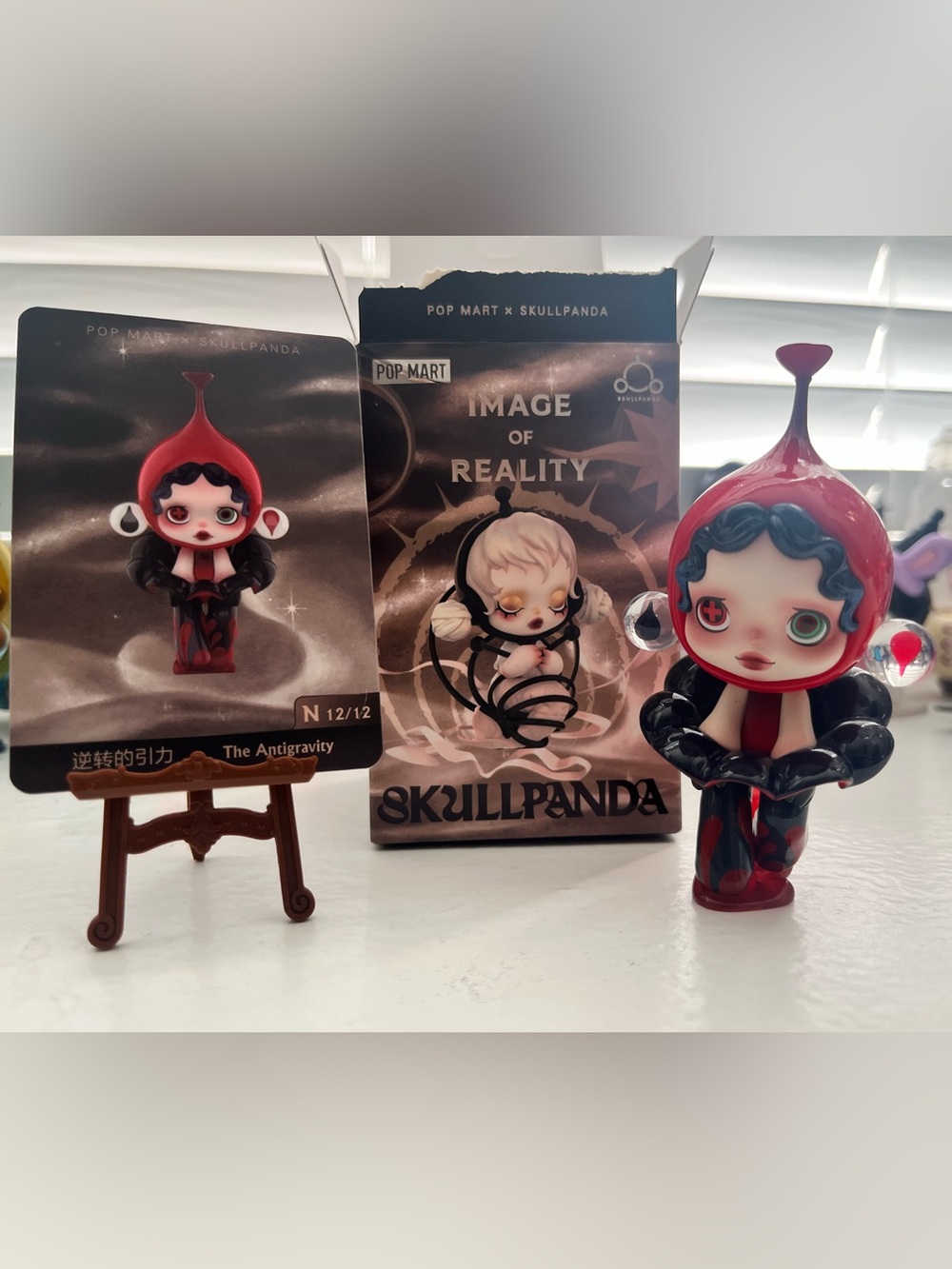 POP MART x SKULLPANDA 'Image of Reality' The Antigravity Vinyl Figure